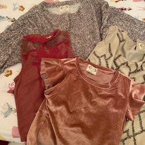 Joyfolie tops size 10